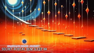 Effective Rem Lucid Dream Meditation So Powerful (CLIMB THE COSMIC STAIRS!) Theta Waves Meditation