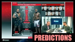 UFC 230 Predictions & Fight Breakdowns | Cormier vs Lewis