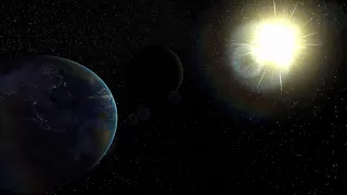 Earth With Sun(No Copyright Animation)
