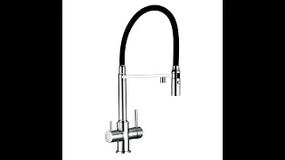 Type Rose Gold Kitchen Faucet Single Handle Cold&Hot Water Tap Brass Deck Mounted faucet with cerami