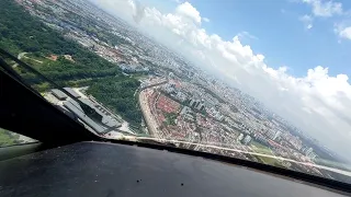 Singapore Seletar Visual Approach Runway 03