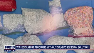 Washington legislatures adjourns without reaching a solution on drug possession bill