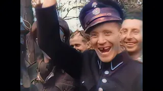 The liberation of Maastricht and Z.Limburg in 1944 in color! [A.I. enhanced & colorized] Bevrijding