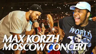 Deondre Reacts to Max Korzh ( Moscow Concert ) | REACTION!!🇧🇾