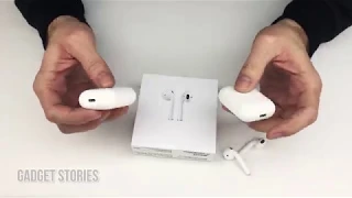 Лучшая копия AirPods, fake 2019 года, новая модель из Китая