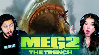 THE MEG 2: THE TRENCH Trailer Reaction! | Jason Statham | Jing Wu | Cliff Curtis