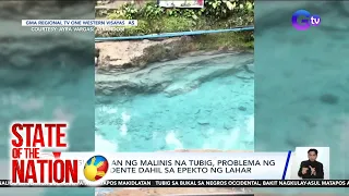 Pagkukunan ng malinis na tubig, problema ng ilang residente dahil sa epekto ng lahar | SONA