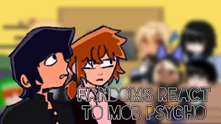 fandoms react to mob psycho 100 // part 1 // gcrv