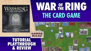 War of the Ring: The Card Game - Tutorial, Playthrough, and Review