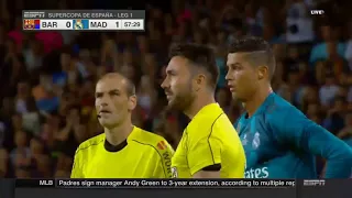 Barcelona vs Real Madrid 1- 3  - 13 Agustus 2017