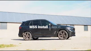 MSS Install Video on the BMW X5 G05