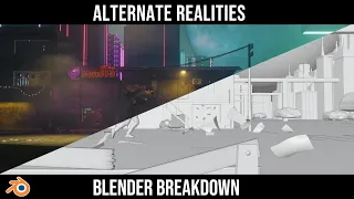 My submission for Alternate Realities Challange + 3D Blender Breakdown