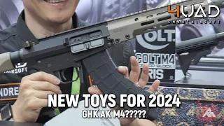 New Airsoft Blasters for 2024 |  看展花絮 Part2 | MOA Show 2023