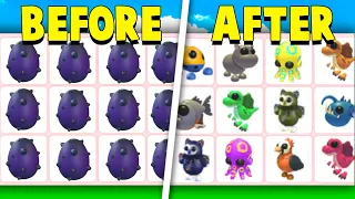I Opened EVERY PET in DANGER EGGS Before They Leave.. (Adopt Me)