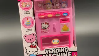 7 minutes Satisfying with Unboxing Hello Kitty Vending Machine ASMR