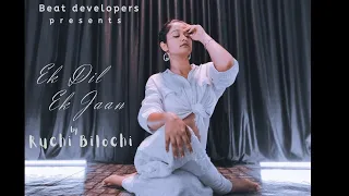 Ek dil Ek jaan // Dance cover by Ruchi Bilochi // Padmavat // Beat Developers The Dance studio