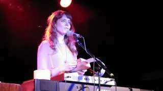 Hannah Peel sings "Blue Monday" at Relentless Garage, London - 18th May 2011
