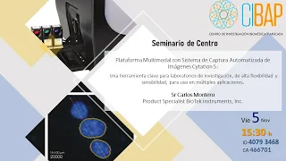 Seminario de Centro CIBAP noviembre 2021