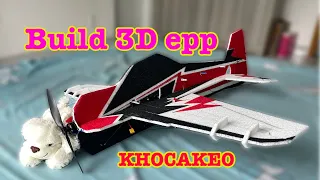 How to build 3D epp airplan / DIY