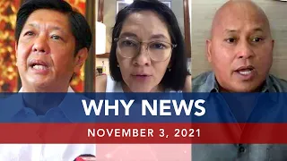 UNTV: WHY NEWS | November 3, 2021