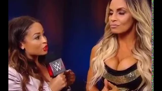 WWE SummerSlam 2019 Trish Stratus big CLEAVAGE