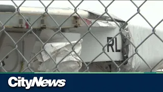 Avro Arrow replica sitting in disrepair at Pearson airport