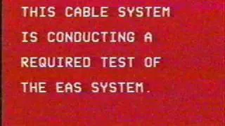 March 28, 2008 - This Is a Test - Emergency Alert System