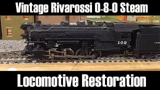 Vintage Rivarossi 0-8-0 Steam Locomotive Restoration