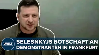 PUTINS KRIEG: "Wenn die Ukraine fällt, fällt ganz Europa" - Präsident Selenskyjs Warnung an Europa