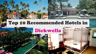 Top 10 Recommended Hotels In Dickwella | Best Hotels In Dickwella