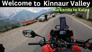 Spiti Ride 2024 | Narkanda to Kalpa( Kinnaur Valley) | Ep - 03 |Honda NX500 | Solo Ride