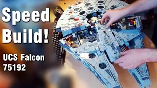 LEGO Star Wars: UCS Millennium Falcon 75192 SPEED BUILD!