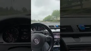 POV: Rainy Morning Drive To Work In My Volkswagen CC