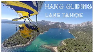 Learning To Fly a Powered Hang Glider | Hang Gliding Lake Tahoe