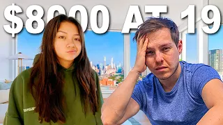 Millionaire Reacts: Inside My $8000 NYC Apartment | Living Alone At 19