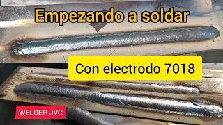 Aprendiendo a soldar con electrodo 7018