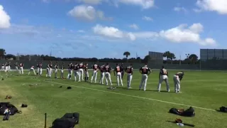 Marlins begin first full-squad workout of 2016