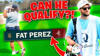 Can Fat Perez Qualify For A PGA Tour Event? (FULL ROUND)