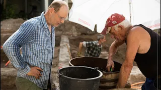 Ausgrabung in Mannheimer Quadraten - Archäologen gewähren Einblick in C4,12