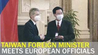 Foreign Minister Joseph Wu meets with European officials | Taiwan News | RTI