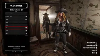 Cute female character outfits! Red Dead Redemption 2 online!