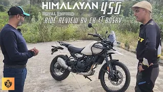 Royal Enfield HIMALAYAN 450 | Ride Review by CK & Bosky