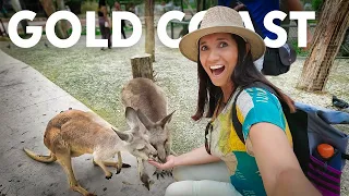 My first time meeting a kangaroo | GOLD COAST, Australia (vlog 2)