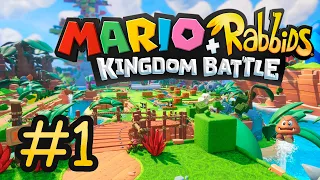 Mario + Rabbids Kingdom Battle – Walkthrough Part 1 World 1 [Switch]