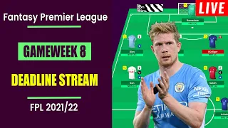 FPL Gameweek 8: WILDCARD Deadline Stream | Best Son Replacements?