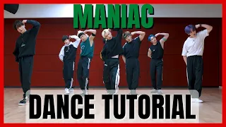 STRAY KIDS - 'MANIAC' Dance Practice Mirror Tutorial (SLOWED)