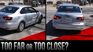 Parallel Parking: Too far or too close to the curb? Here’s how to fix it