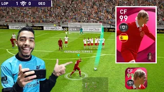 TORRES 99 Rated Review ( iconic moment )🔥 this card is awesome ❤ pes 2021 mobile