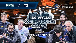 [Table 2] Las Vegas World Cup 3-Cushion 2023 - PPQ