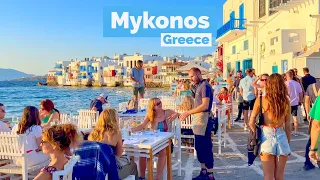 Mykonos, Greece 🌴 | The Island Of The Winds | 4K 60fps HDR Walking Tour